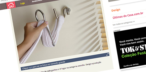 Encurtador de rede ANJO é destaque na edição de Dezembro da revista Casa Cláudia. Dezembro de 2013.